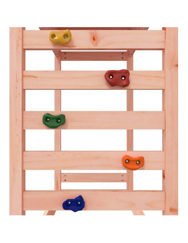 Set da Gioco da Esterno in Legno Massello di Douglas