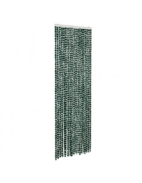 Tenda Antimosche Verde e Bianca 56x200 cm in Ciniglia