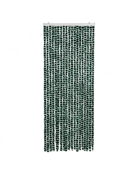 Tenda Antimosche Verde e Bianca 56x200 cm in Ciniglia