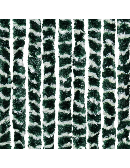 Tenda Antimosche Verde e Bianca 56x200 cm in Ciniglia