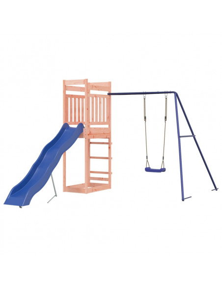 Set da Gioco da Esterno in Legno Massello di Douglas