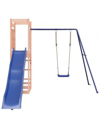 Set da Gioco da Esterno in Legno Massello di Douglas