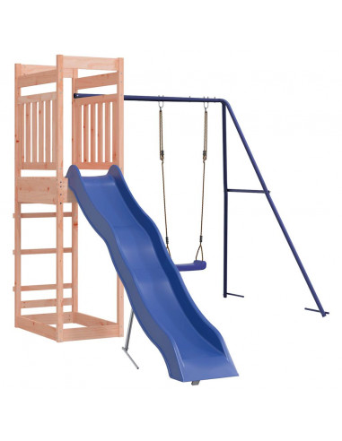 Set da Gioco da Esterno in Legno Massello di Douglas