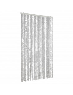 Tenda Antimosche Grigia 100x230 cm in Ciniglia 2