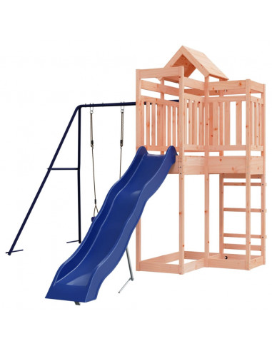 Set da Gioco da Esterno in Legno Massello di Douglas