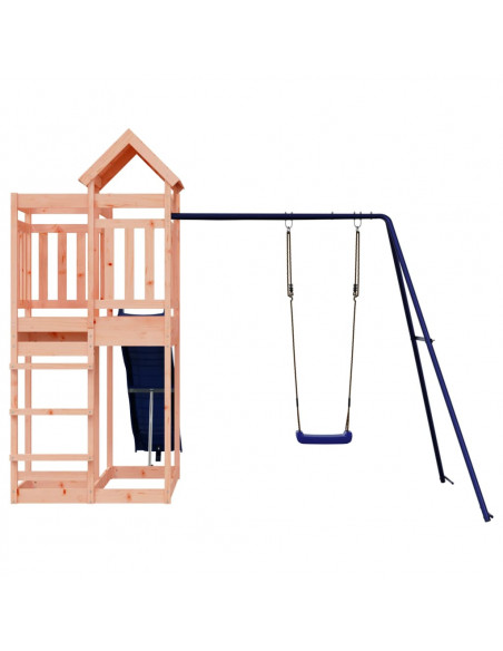 Set da Gioco da Esterno in Legno Massello di Douglas