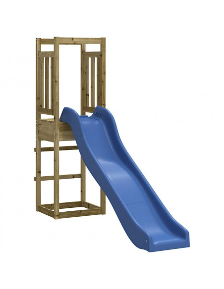 Set da Gioco da Esterno in Legno di Pino Impregnato