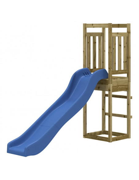 Set da Gioco da Esterno in Legno di Pino Impregnato