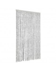 Tenda Antimosche Grigia 100x220 cm in Ciniglia 2