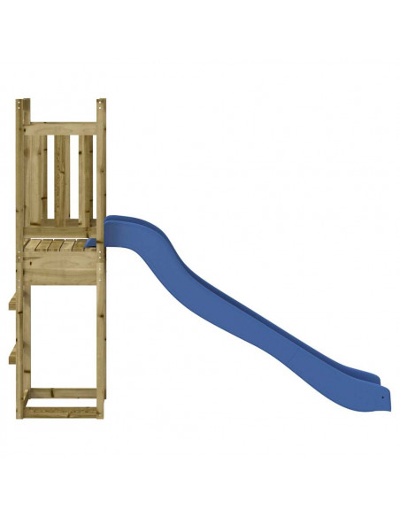 Set da Gioco da Esterno in Legno di Pino Impregnato