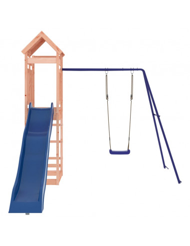 Set da Gioco da Esterno in Legno Massello di Douglas