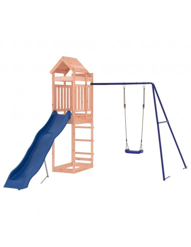 Set da Gioco da Esterno in Legno Massello di Douglas