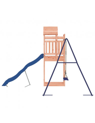 Set da Gioco da Esterno in Legno Massello di Douglas