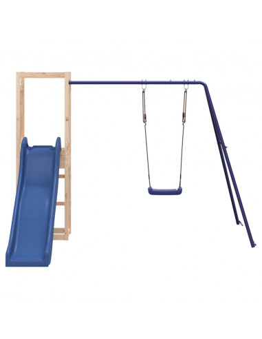 Set da Gioco da Esterno in Legno di Pino Impregnato