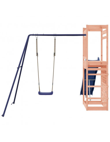 Set da Gioco da Esterno in Legno Massello di Douglas