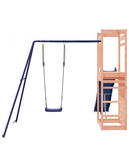 Set da Gioco da Esterno in Legno Massello di Douglas