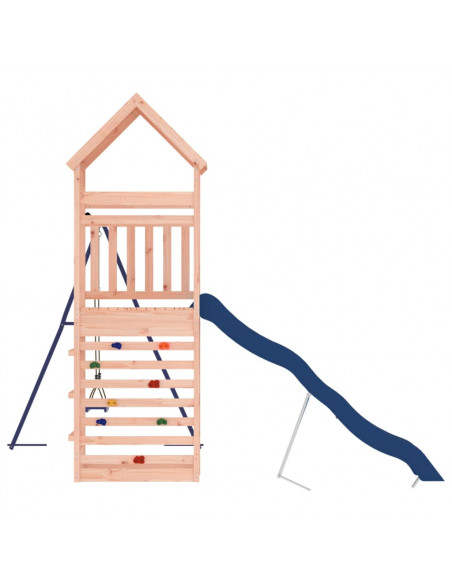 Set da Gioco da Esterno in Legno Massello di Douglas