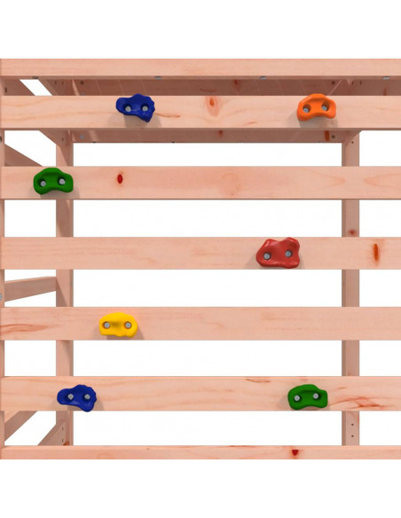 Set da Gioco da Esterno in Legno Massello di Douglas