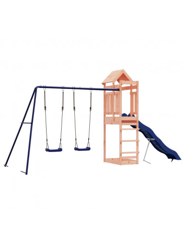 Set da Gioco da Esterno in Legno Massello di Douglas