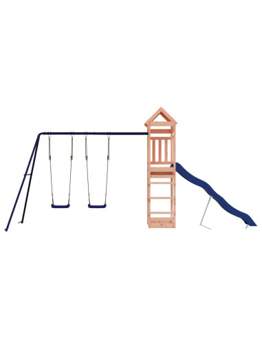 Set da Gioco da Esterno in Legno Massello di Douglas