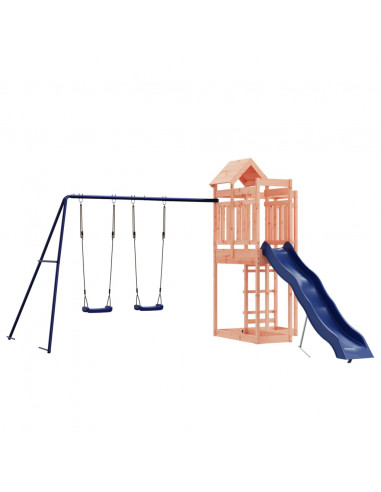 Set da Gioco da Esterno in Legno Massello di Douglas