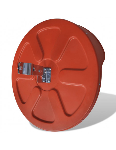 Specchio per Traffico Convesso Plastica PC Arancione 60 cm