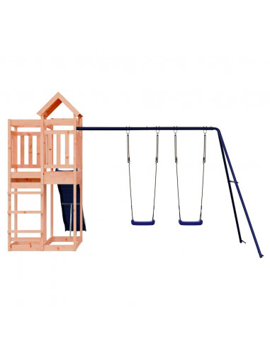 Set da Gioco da Esterno in Legno Massello di Douglas
