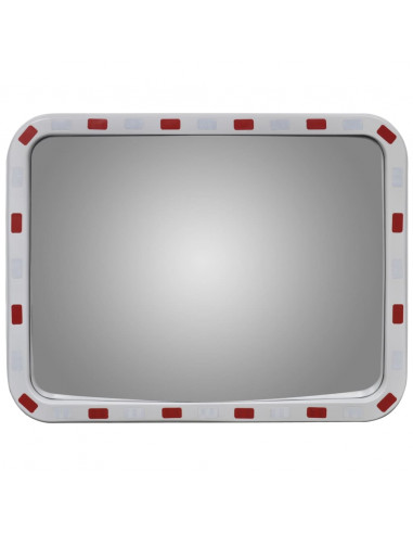 Specchio Traffico Convesso Rettangolare 60x80cm Catarifrangenti