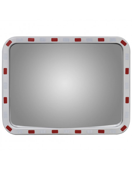 Specchio Traffico Convesso Rettangolare 60x80cm Catarifrangenti