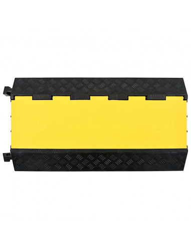 Dosso Passacavi con 3 Canali in Gomma 93 cm