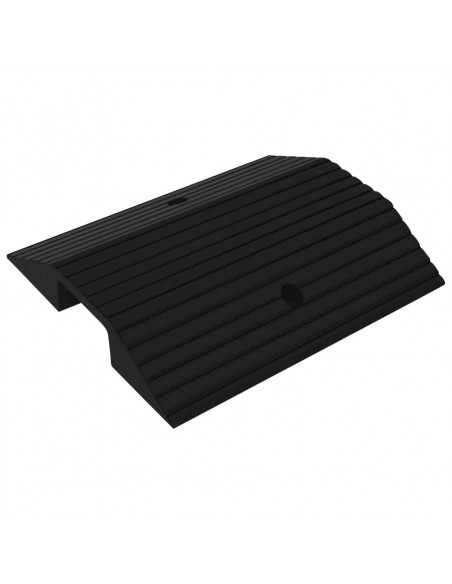 Rampe per Soglia a Ponte 3pz 49x40x8 cm Gomma