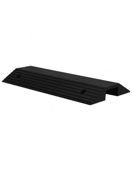Rampe per Soglia a Ponte 2 pz 80x40x8 cm in Gomma