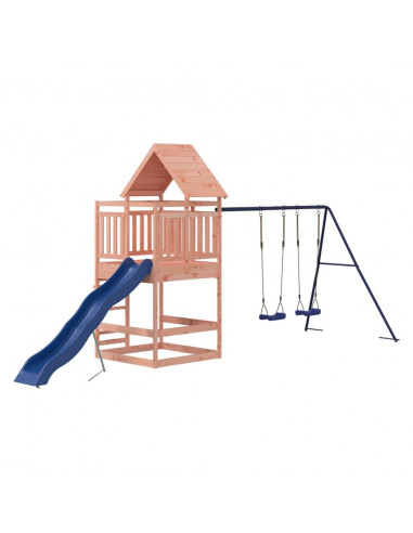 Set da Gioco da Esterno in Legno Massello di Douglas