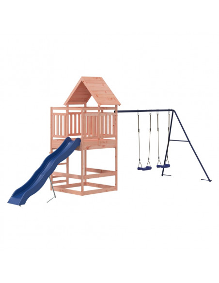 Set da Gioco da Esterno in Legno Massello di Douglas