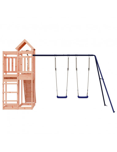 Set da Gioco da Esterno in Legno Massello di Douglas