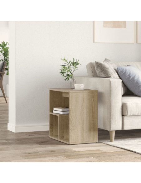 Tavolino da Salotto Rovere Sonoma 50x30x50cm Legno Multistrato