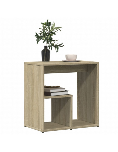 Tavolino da Salotto Rovere Sonoma 50x30x50cm Legno Multistrato