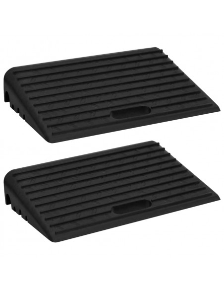 Rampe per Cordoli 2 pz 50x30x11 cm in Gomma