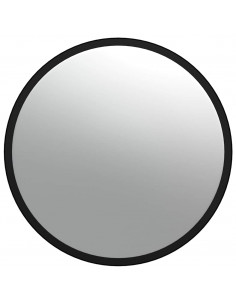 Specchio Convesso per Traffico Interno Nero Ø40 cm in Acrilico 2