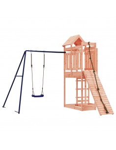 Set da Gioco da Esterno in Legno Massello di Douglas 2