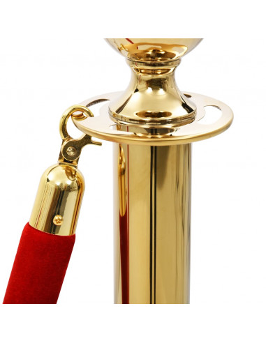 Set Transenne Separacode VIP 3 pz in Acciaio Inox Oro