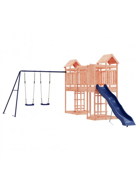 Set da Gioco da Esterno in Legno Massello di Douglas