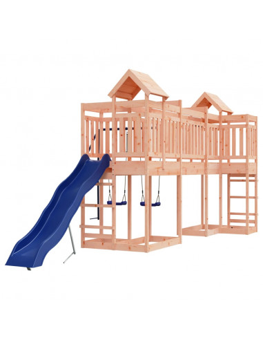 Set da Gioco da Esterno in Legno Massello di Douglas