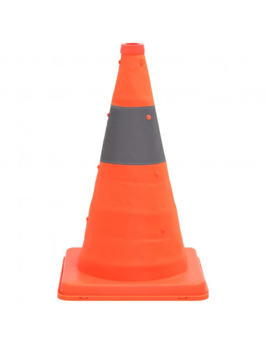 Coni Stradali Segnaletici Pop-Up 10 pz 42 cm