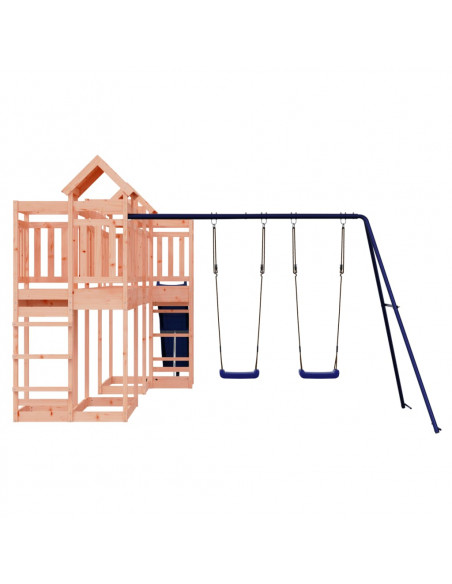Set da Gioco da Esterno in Legno Massello di Douglas