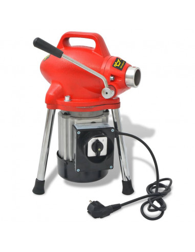 Macchina per Pulire le Tubazioni 250 W 12,5mx16mm 4,5mx9,5mm