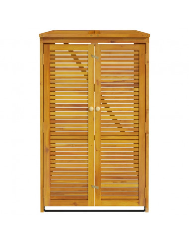 Copribidone Singolo 70x89x117 cm in Legno Massello di Acacia