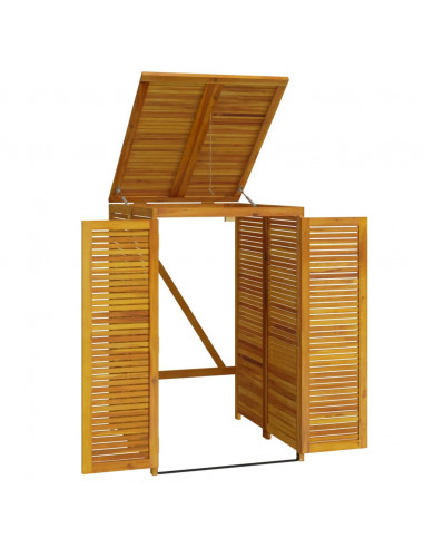 Copribidone Singolo 70x89x117 cm in Legno Massello di Acacia