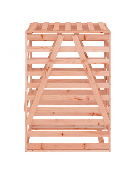Copribidone 84x90x128,5 cm in Legno Massello di Douglas