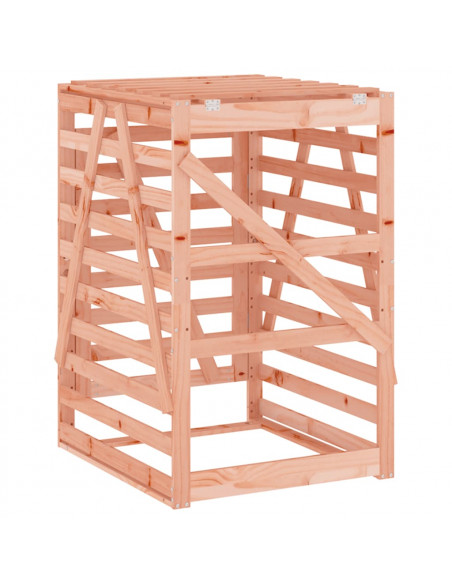 Copribidone 84x90x128,5 cm in Legno Massello di Douglas